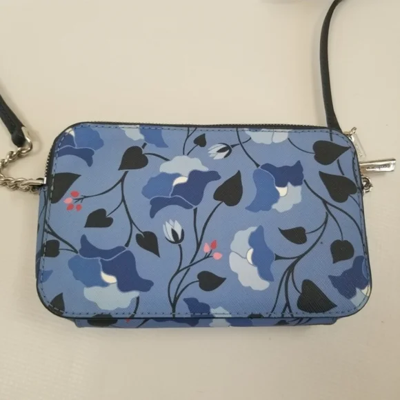 Kate Spade Staci Nouvaeu Bloom Small Double Zip Crossbody